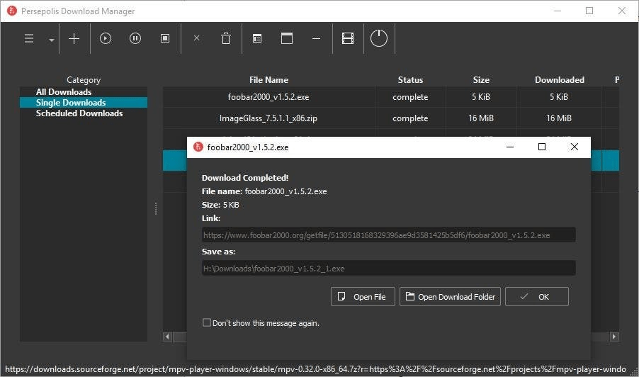 Best Download Managers for Windows 10 6 Persepolis Download Manager